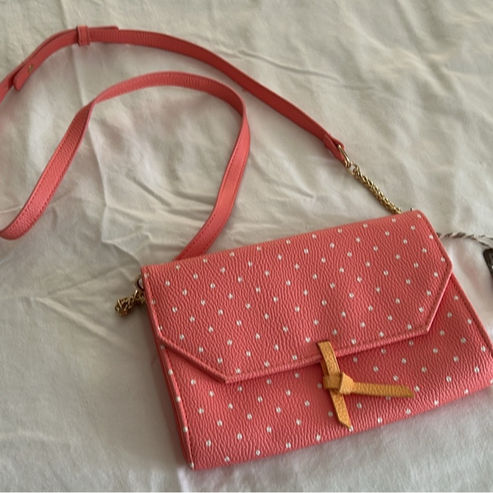 Matilda Jane Polka Dot Crossbody Bag - Pink